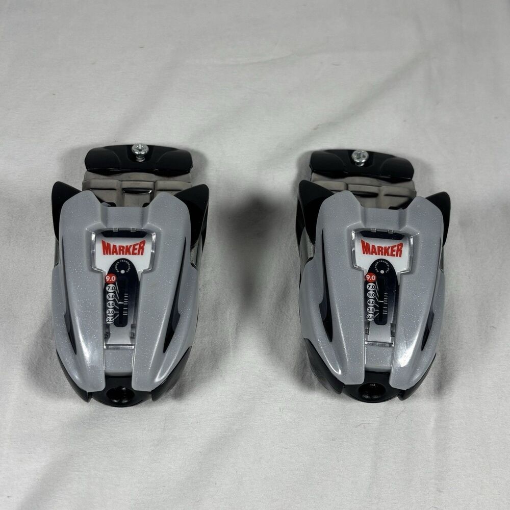 Marker Ski Bindings Pair DIN 2.5-9.0 Black Gray